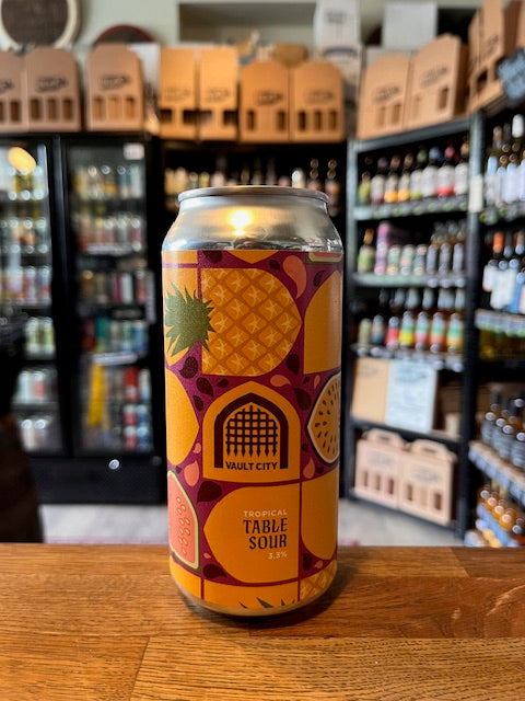 Vault City Tropical Pineapple, Guava & Passionfruit Table Sour 3.3%