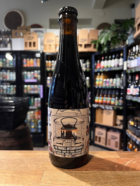 Bereta X Distant Lands The Works Intemperance Imperial Stout with Fudge, Caramel, Chocolate Vanilla and Coconut  11.2%