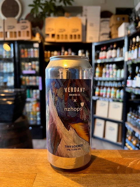 Verdant Brewing X NZ Hops Tiny Science IPA 6.5%