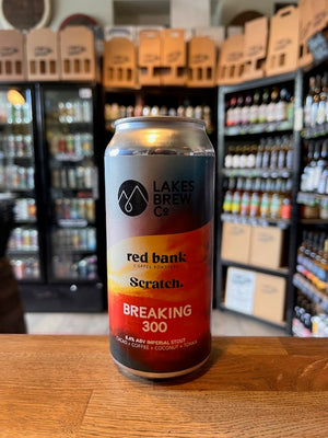 Lakes Brew Co X Red Bank Coffee Roasters  Breaking 300 Imperial Stout 8.4%