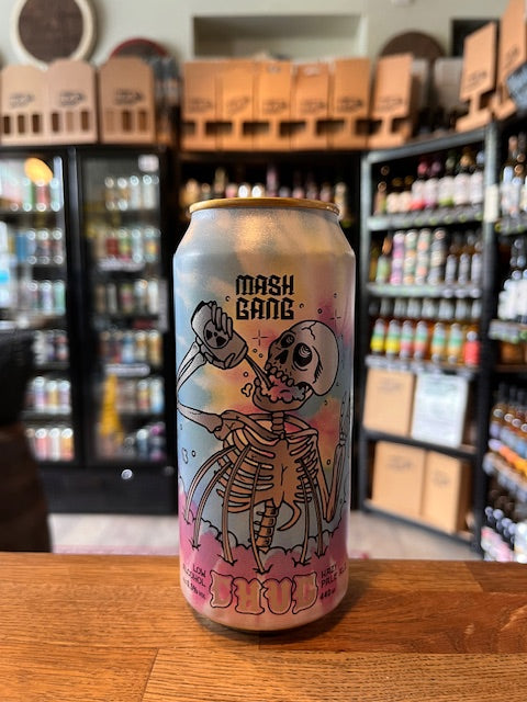 Mash Gang Chug hazy IPA 0.5% LOW ALCOHOL