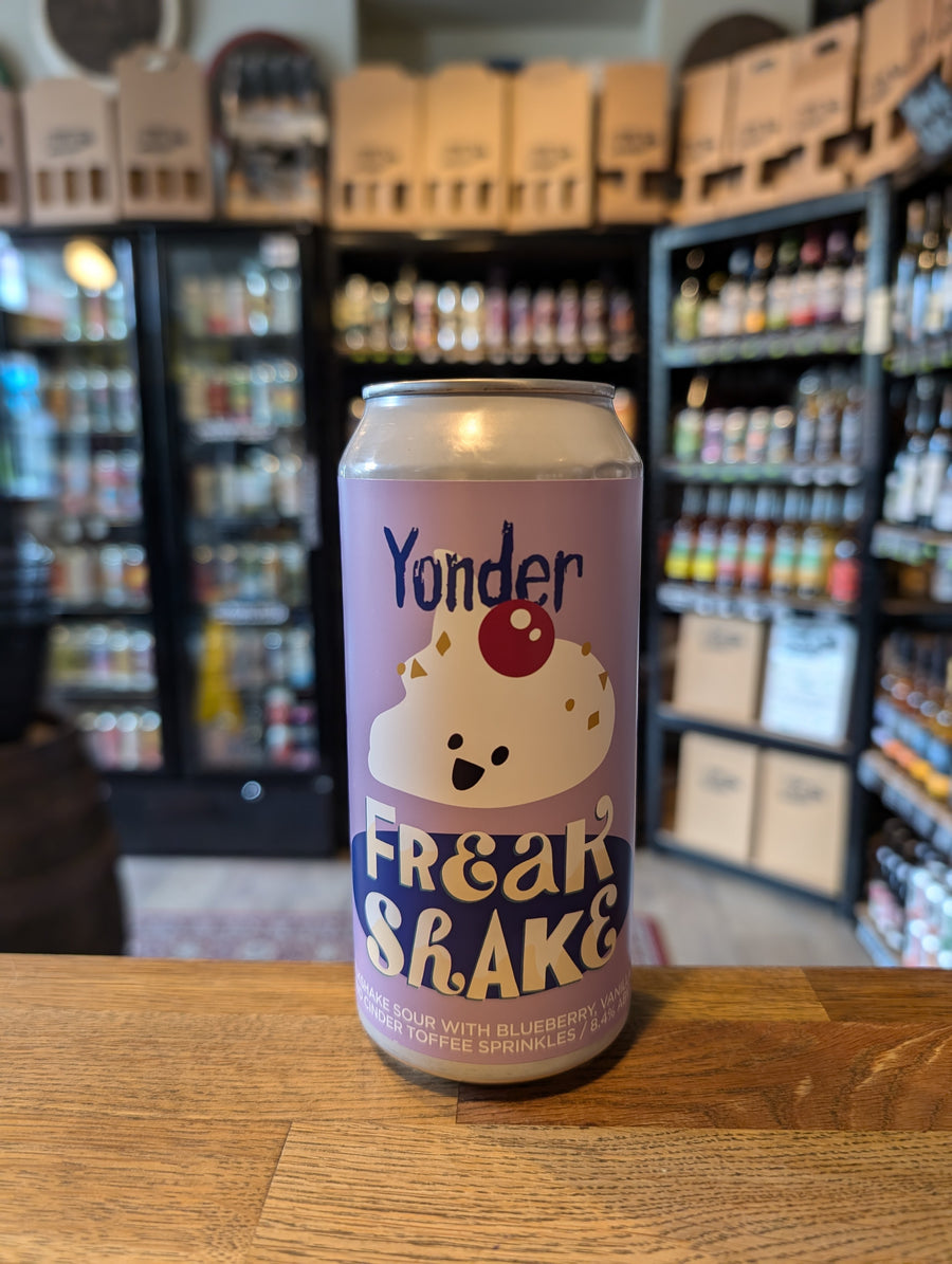 Yonder Brewing Blueberry Freak Shake Blueberry, Vanilla & Cinder Toffee Sour 8.4%