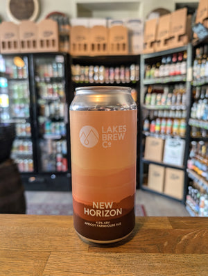 Lakes Brew Co New Horizon Apricot Farmhouse Ale 4%