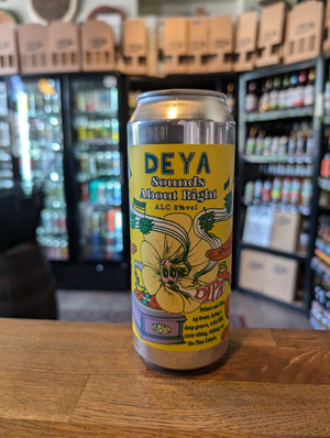 Deya Brewing Sounds About Right DIPA 8%