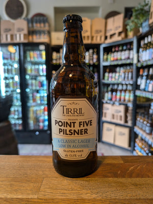 Tirril Point Five Pilsner 0.5% Gluten Free & Low Alcohol