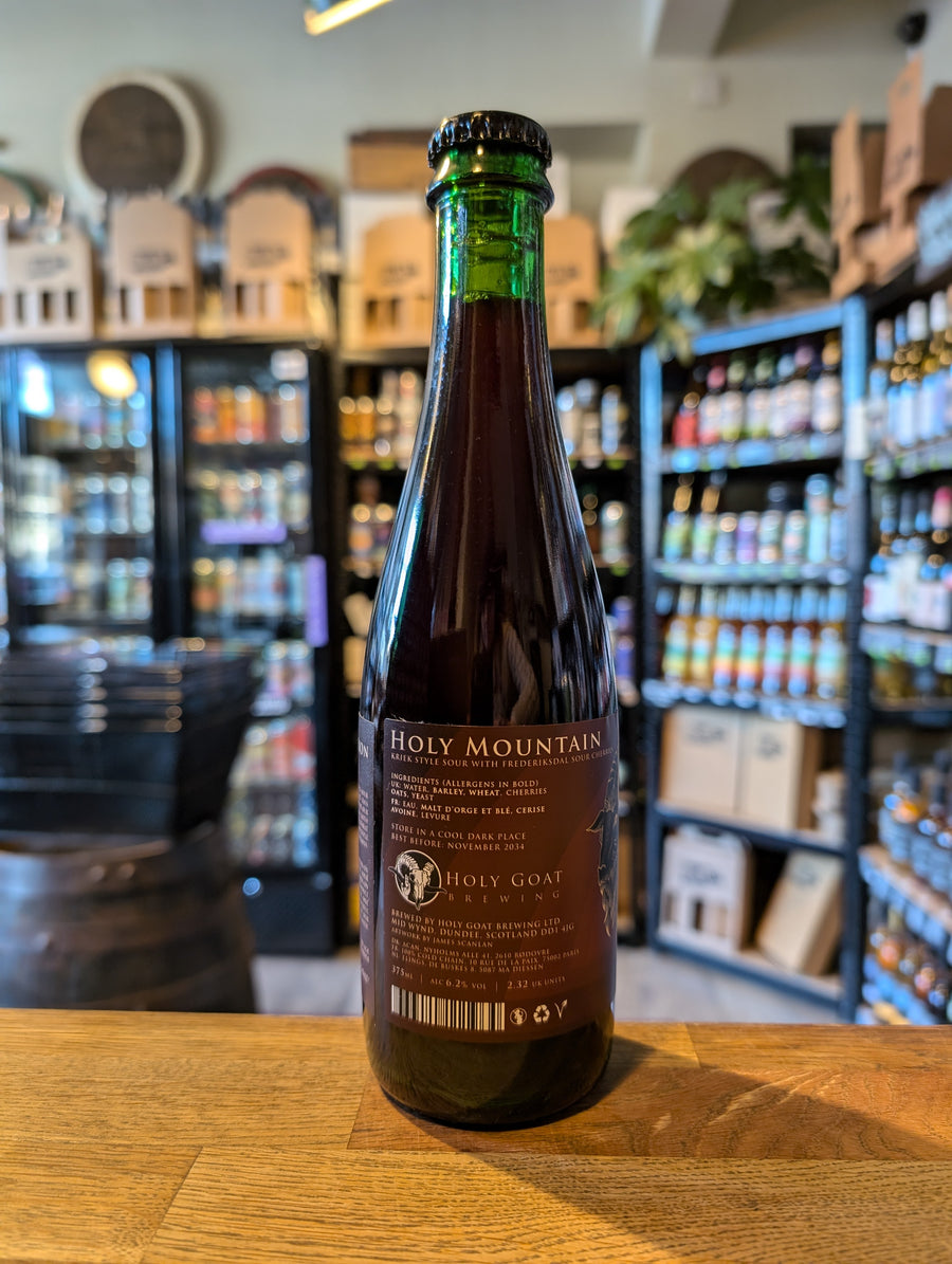 Holy Goat Holy Mountain 2024 Kriek Style Sour Beer with Frederiksdal Cherries 6.2%