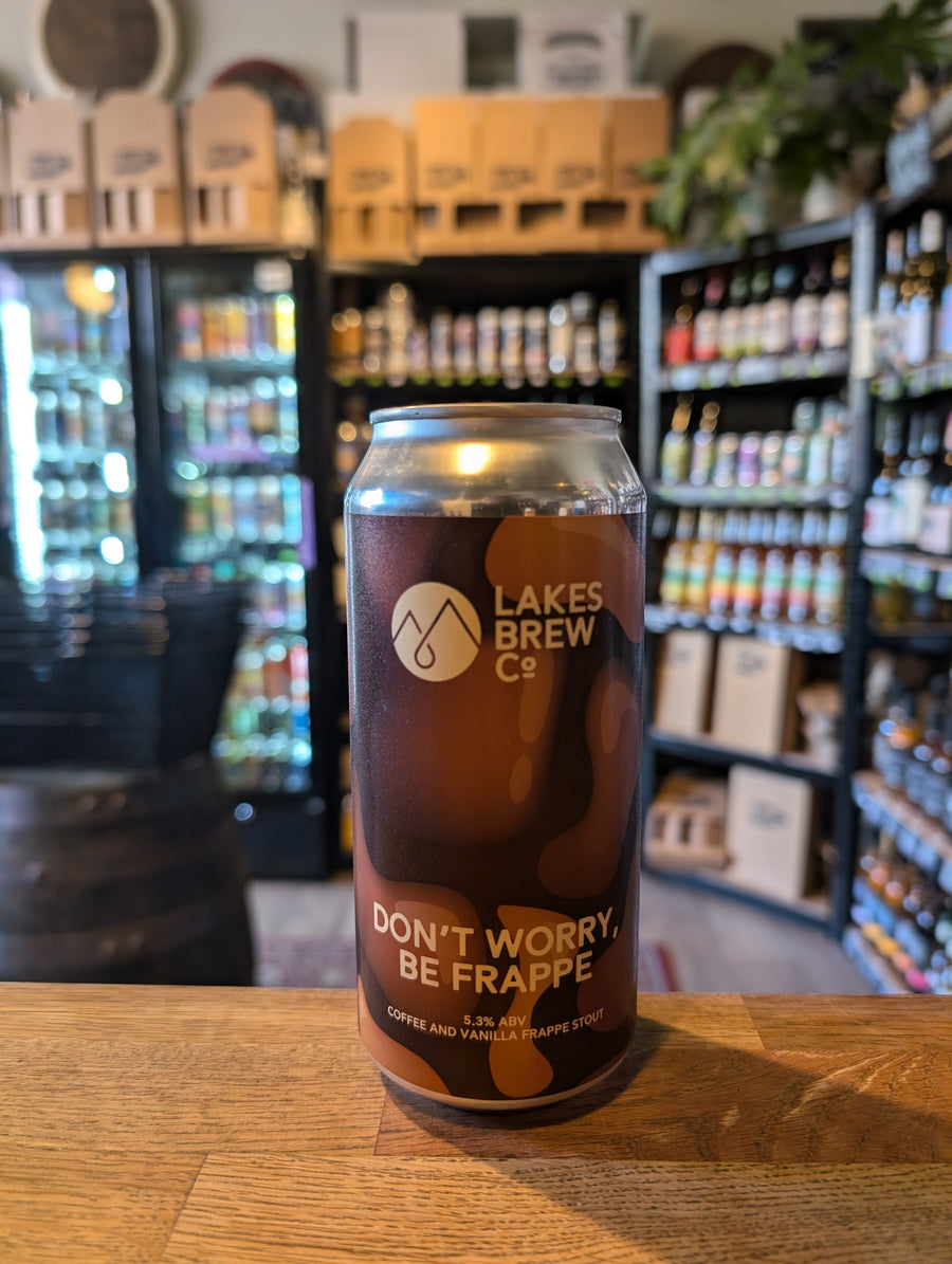 Lakes Brew Co Dont Worry Be Frappe Coffee & Vanilla Frappe Stout 5.3%