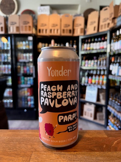 Yonder PARP Peach & Raspberry Pavlova Pastry sour 7.5%